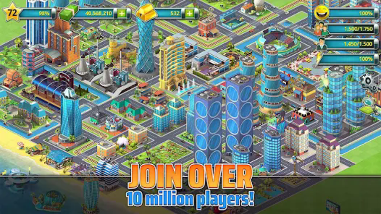 Town Building Games: Tropic Ci screenshot