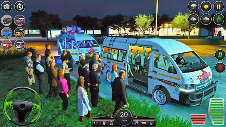 Van Driving Game Van Game screenshot
