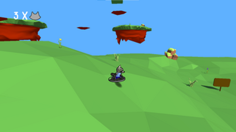 Balloon Raccoon screenshot