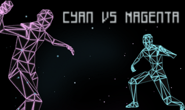 Cyan vs Magenta Image