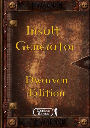 Insult Generator - Dwarven Edition Image