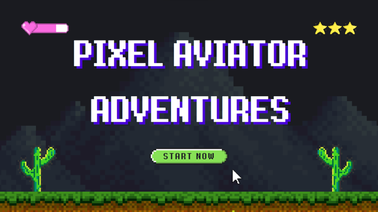 Pixel Aviator Adventures Game Cover