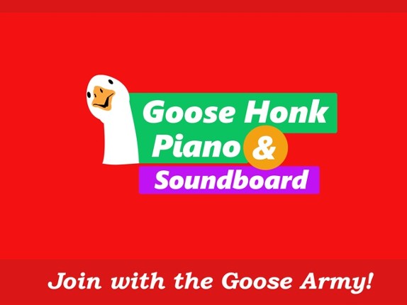 Goose Honk Piano &amp; Soundboard screenshot