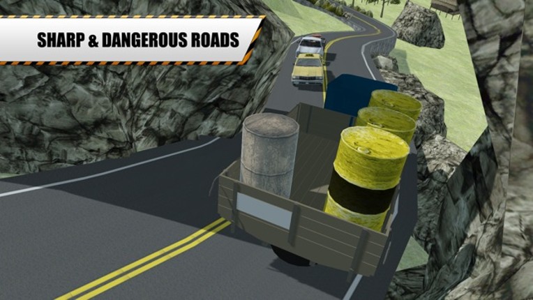 Hill Climbing Petrol Truck – Drive cargo lorry in this driving simulator game screenshot