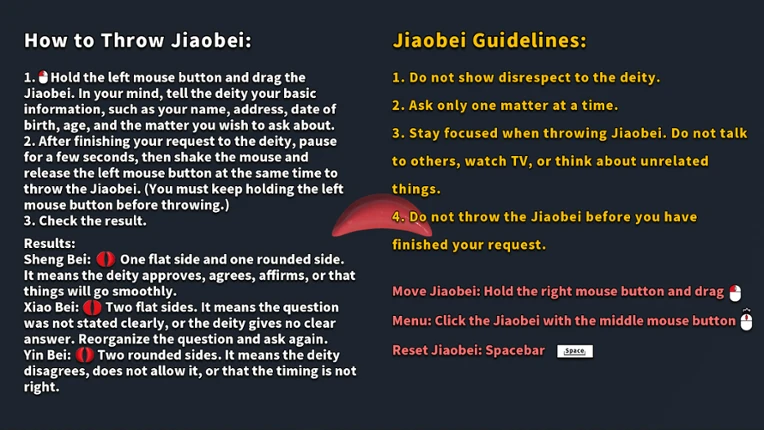 Jiaobei: Ask the Divine Image