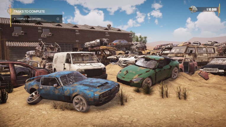 Junkyard Garage Simulator Image