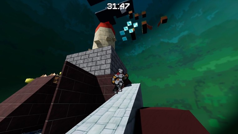 A Game about a jumping knight screenshot