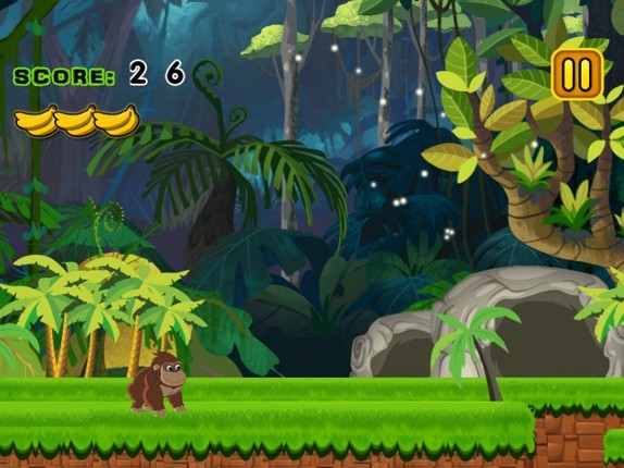 Kong Run : Race to Avoid Spider Snakes and Birds Image