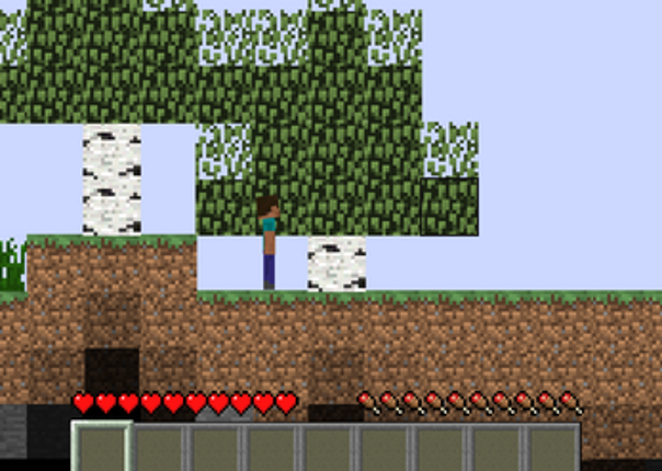 Minecraft 2D screenshot