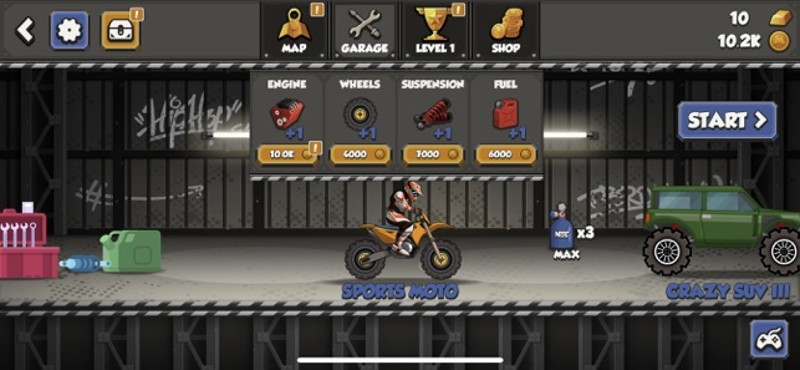 Mountain Moto Rider: Bike Race screenshot