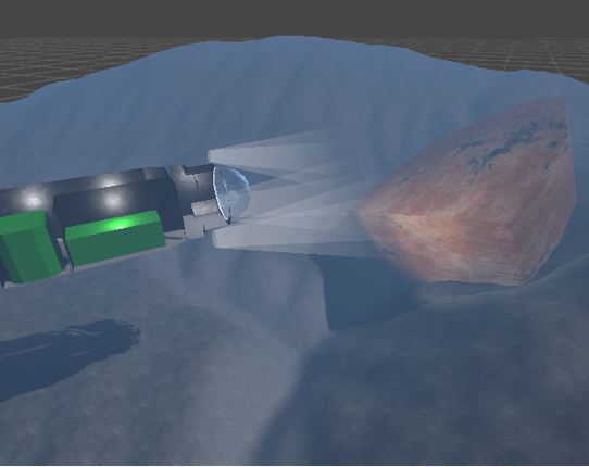 Sunken deep below the ocean Image