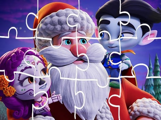 Games like Super Monsters Christmas Jigsaw