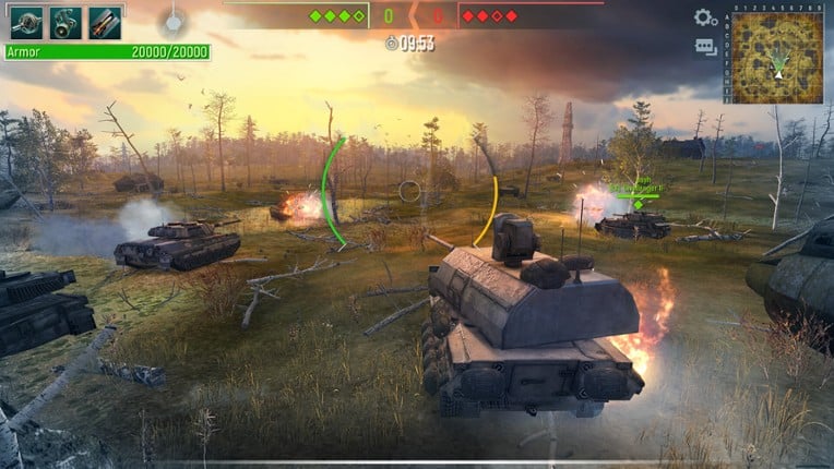 Tank Force: Online Shooter Game screenshot