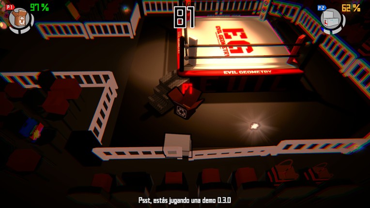 Wrestling Cardboard Championship screenshot