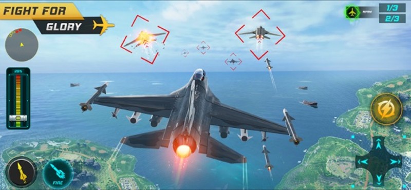Airplane Pilot Flight: 3D Game screenshot