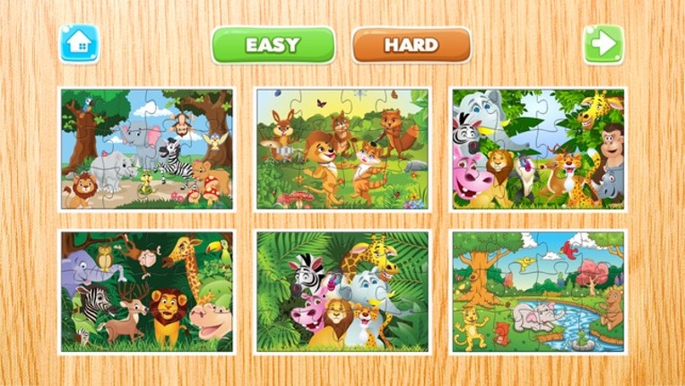 Animals Puzzle Games Free Jigsaw Puzzles for Kids screenshot