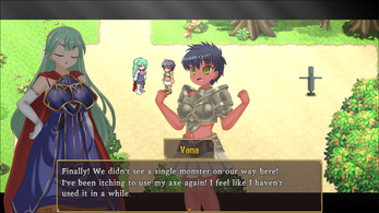 Axe Maiden Vana Second Strike (Early Alpha)! screenshot