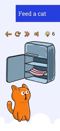 Brain Cat Game - Funny IQ Test Image