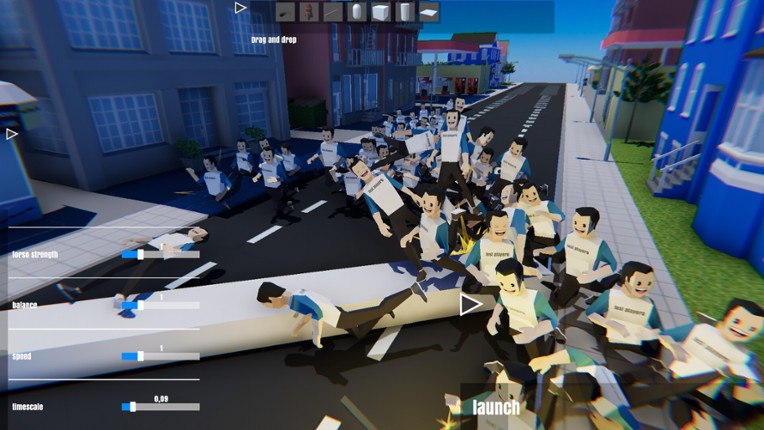 Chat Ragdoll Racing screenshot