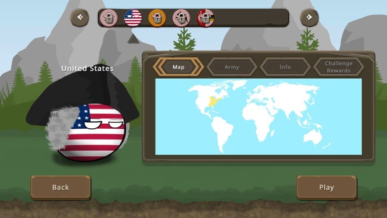 Countryballs at War screenshot