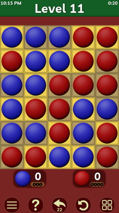 Disconnect puzzle game screenshot