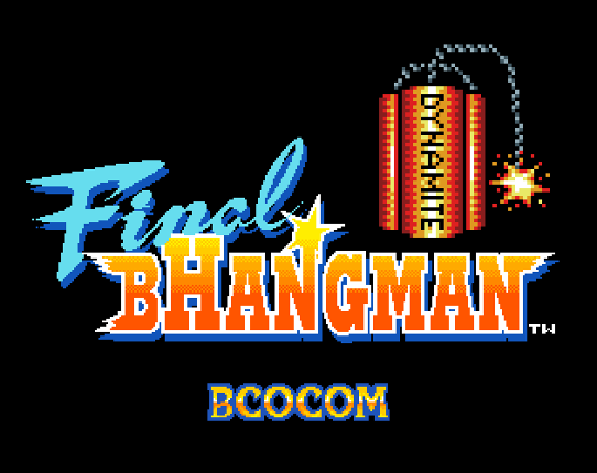 Final bHangman for Commodore AMIGA 500 Game Cover