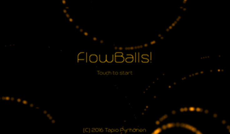 FlowBalls screenshot