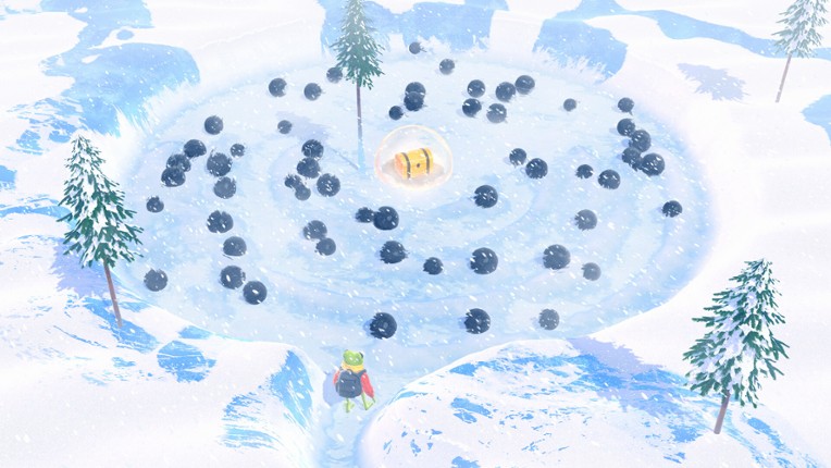 FROGGY HATES SNOW screenshot