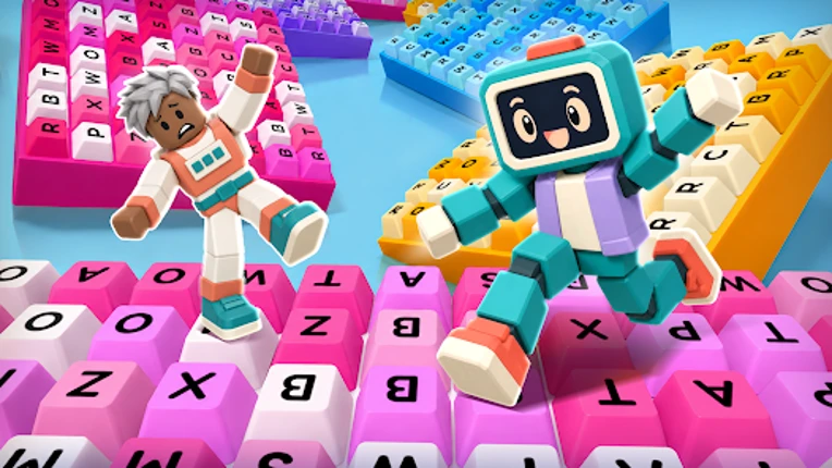 Obby ASMR: Keyboard Run screenshot