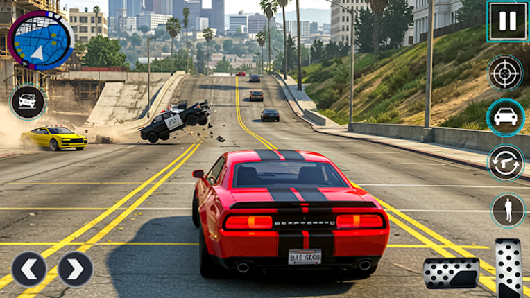 Vegas Gangster Crime Car Games screenshot