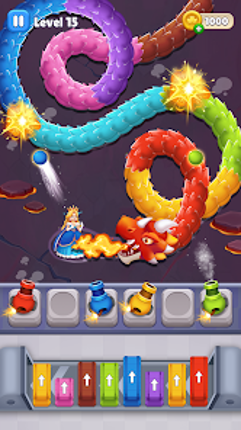 Queen Rescue: Dragon Puzzle screenshot