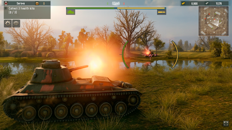 Grand Tanks： War Panzer Game Image