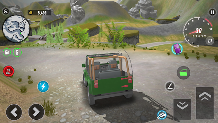 Offroad 4x4 Jeep Simulator 3d screenshot
