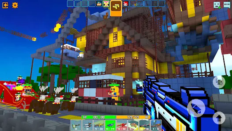 Cops N Robbers:Pixel Craft Gun Image