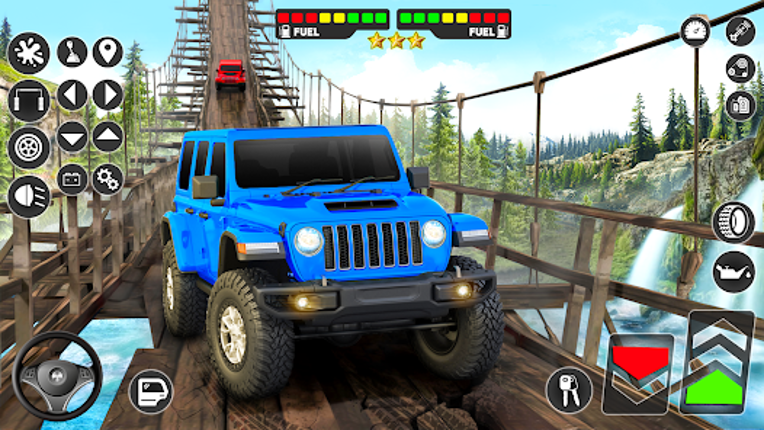 Offroad car driving simulator screenshot