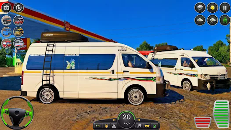 Van Driving Game Van Game screenshot