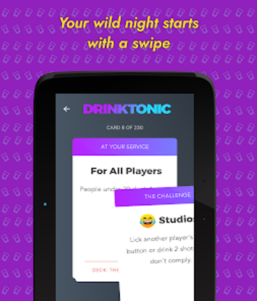 Drinktonic (drinking game) Image