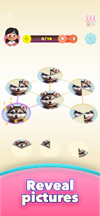 Mia's Slices: Art Puzzle Game Image