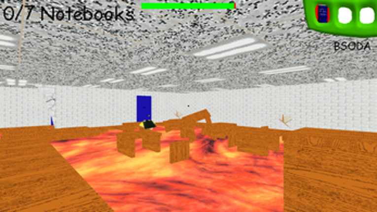 Baldi's Basics Lava Escape screenshot