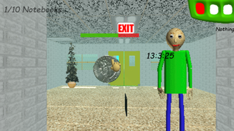 Baldi's Basics the long stretch screenshot