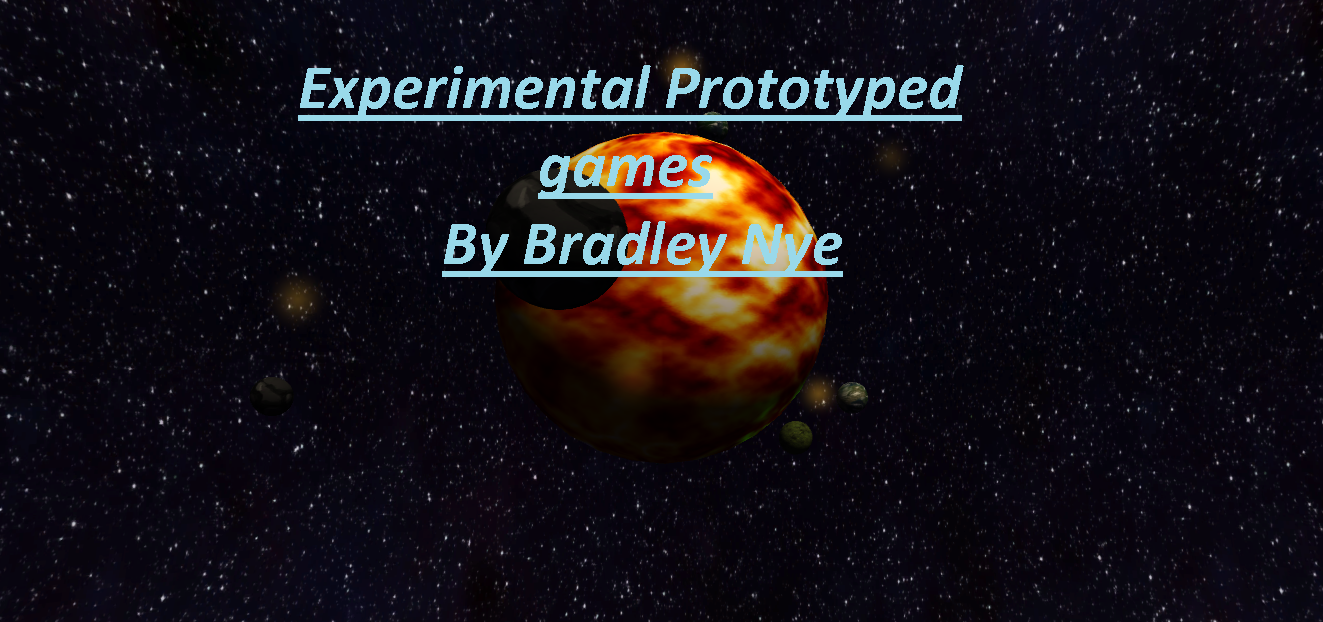 Games like Brad Nye Prototypes