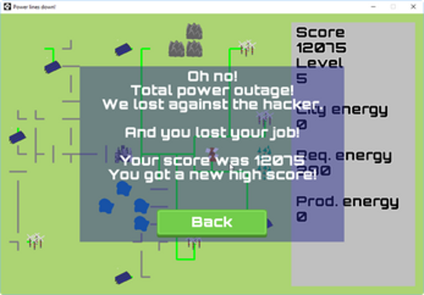 Power lines down Image