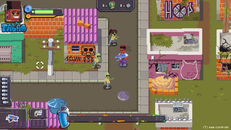 Ghetto Zombies: Graffiti Squad screenshot