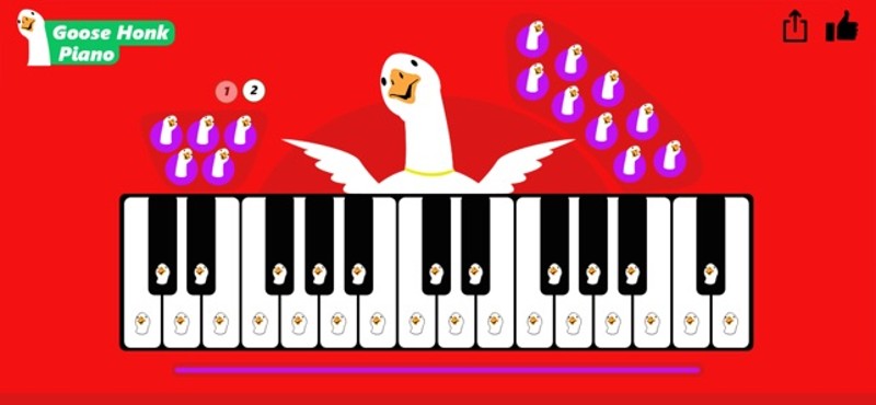 Goose Honk Piano &amp; Soundboard screenshot