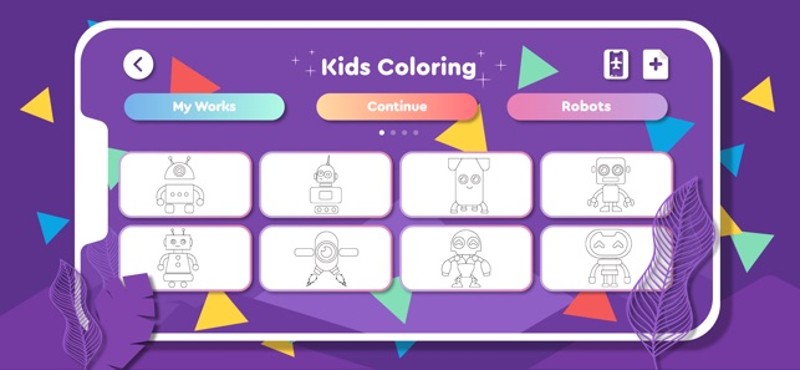 Happy Drawing &amp; Coloring Games screenshot