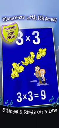 HappyMath Multiplication Facts screenshot