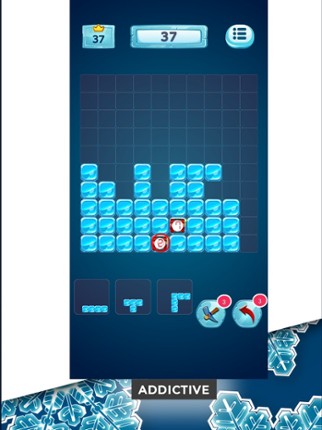 Ice land Block Puzzle screenshot
