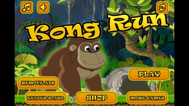 Kong Run : Race to Avoid Spider Snakes and Birds Image