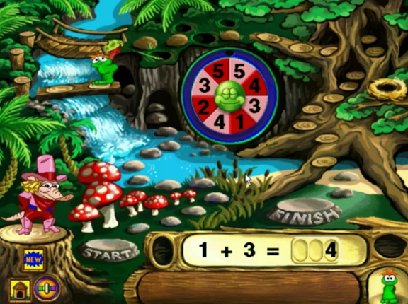 Mighty Math Zoo Zillions screenshot