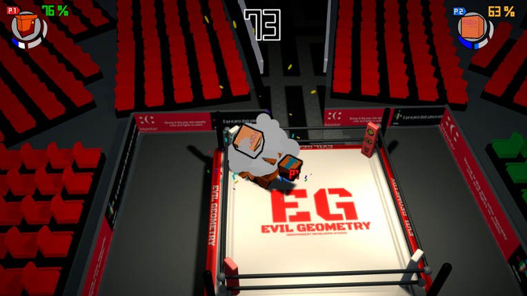 Wrestling Cardboard Championship screenshot